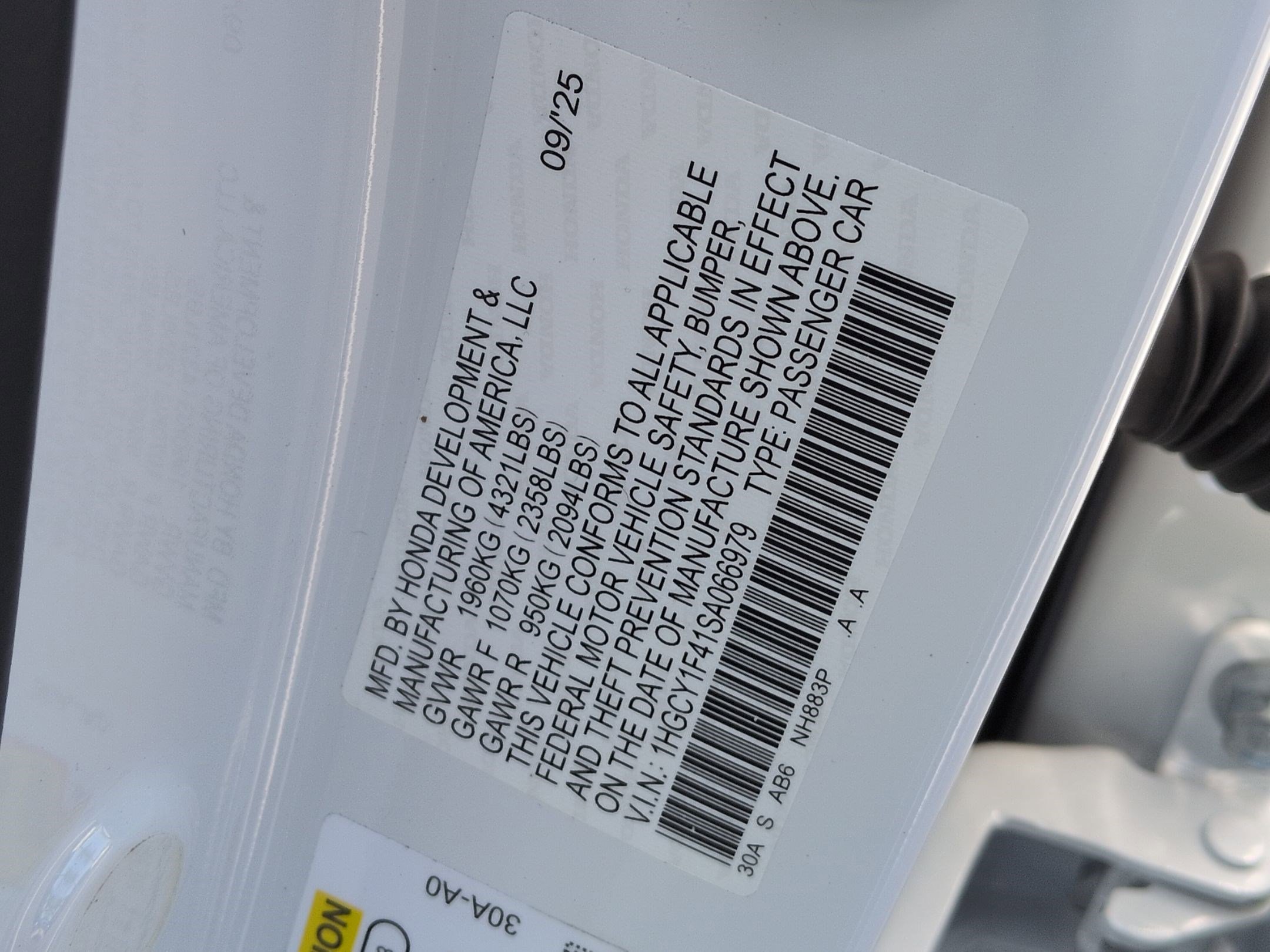 Used 2025 Honda Accord SE image 34