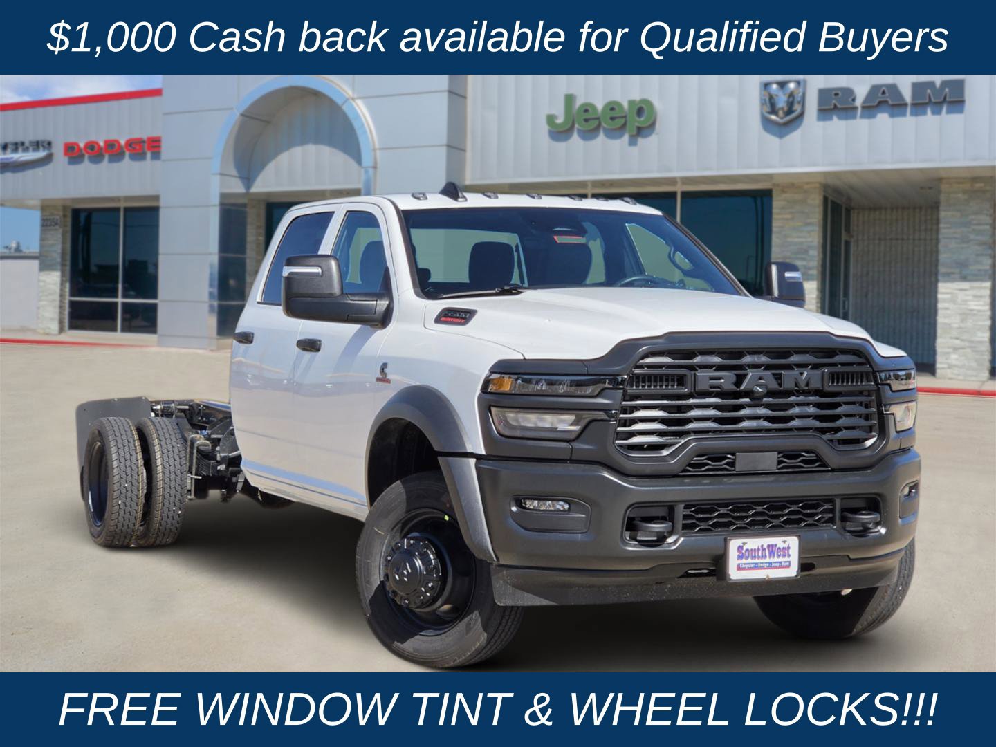 New 2027 RAM 5500 Tradesman AWD/4WD 360° Tour