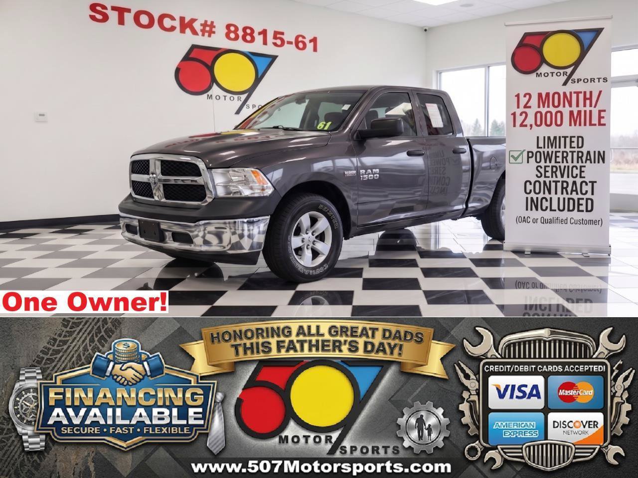 Used 2017 RAM 1500 ST w/ SXT Appearance Group