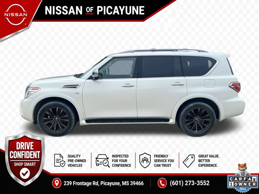 Used 2020 Nissan Armada Platinum w/ Cargo Package AWD/4WD image 2