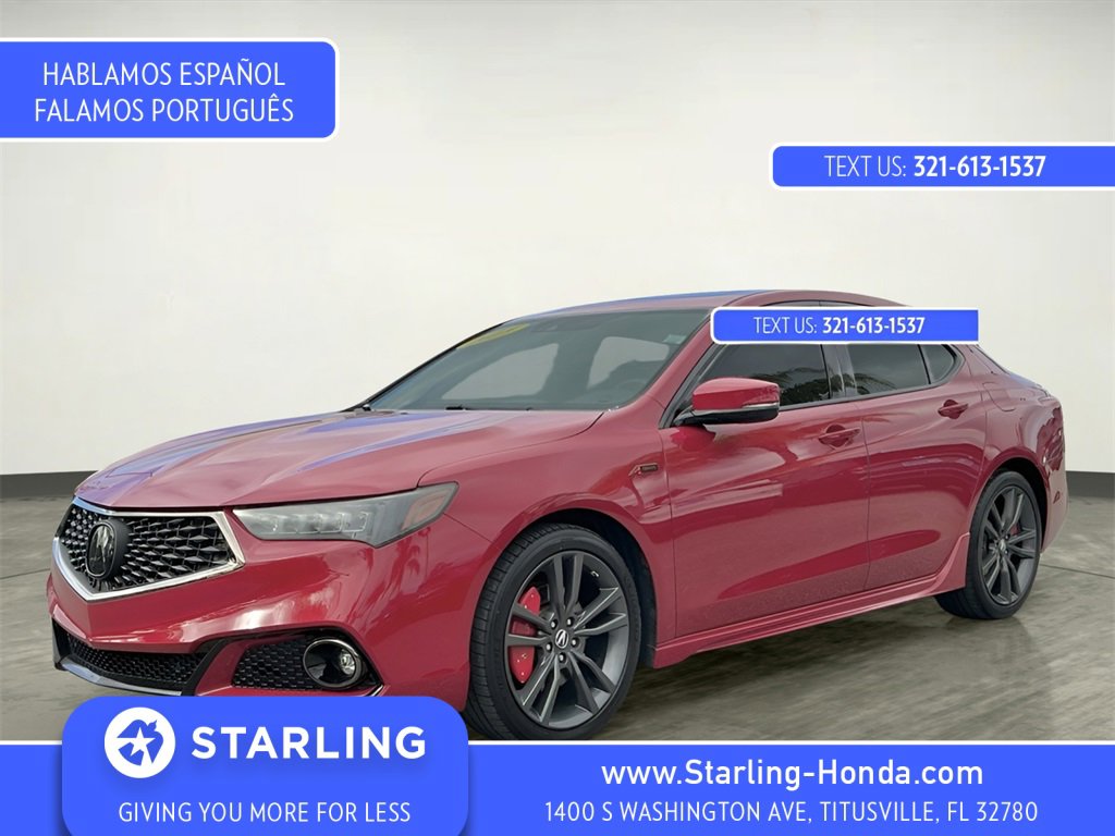 Used 2019 Acura TLX w/ Technology & A-SPEC Pkg