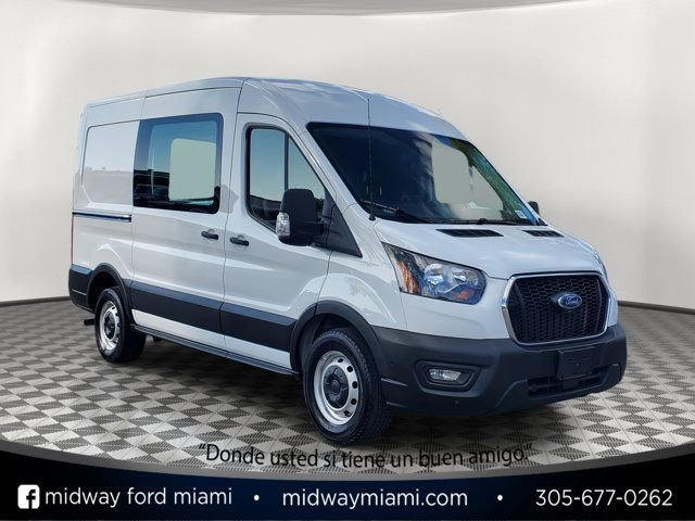 Used 2021 Ford Transit 150 Medium Roof w/ Load Area Protection Package image 1