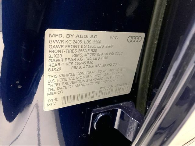Certified 2025 Audi Q5 Premium Plus w/ Premium Plus image 35