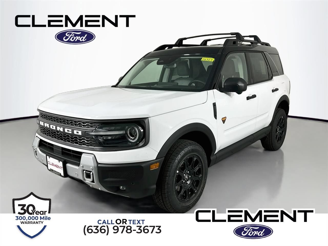 New 2026 Ford Bronco Sport Badlands w/ Badlands Tech Package