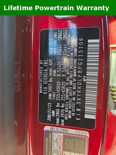 Used 2023 Kia Sorento SX image 23