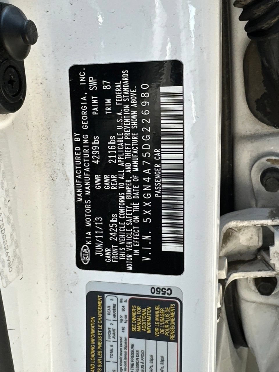 Used 2013 Kia Optima EX FWD image 26
