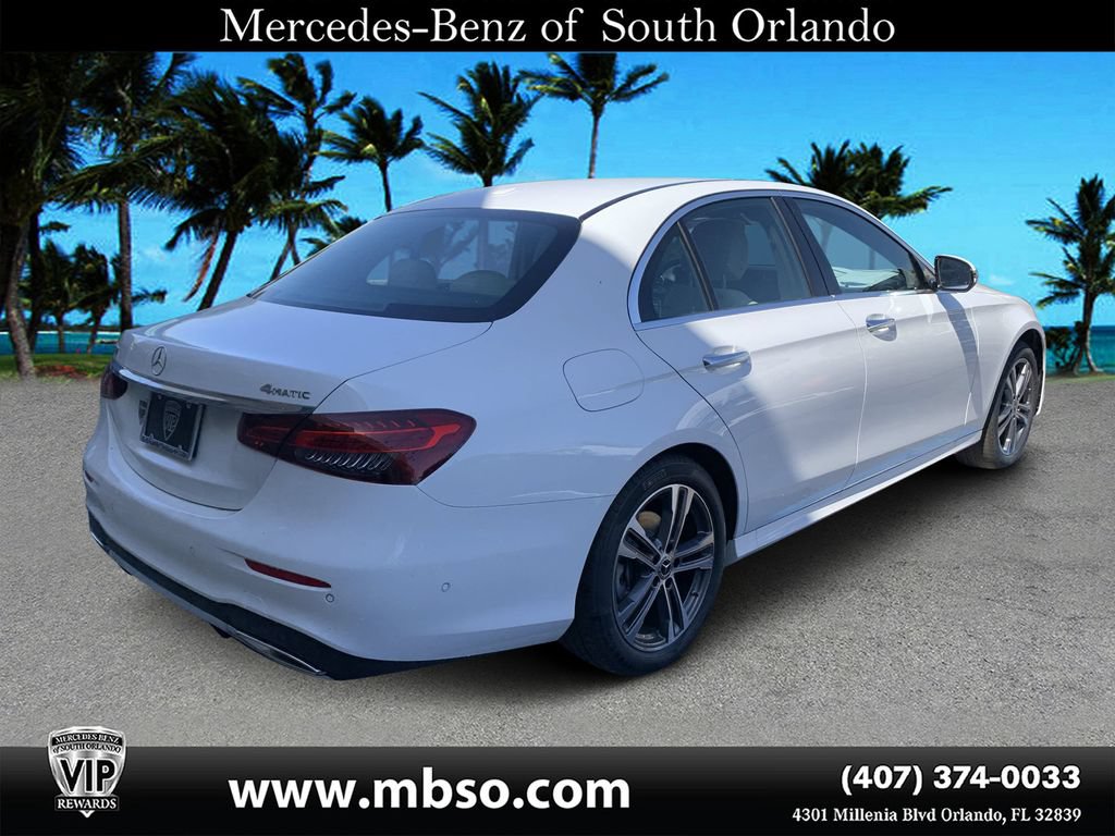 Used 2023 Mercedes-Benz E 350 4MATIC Sedan image 2
