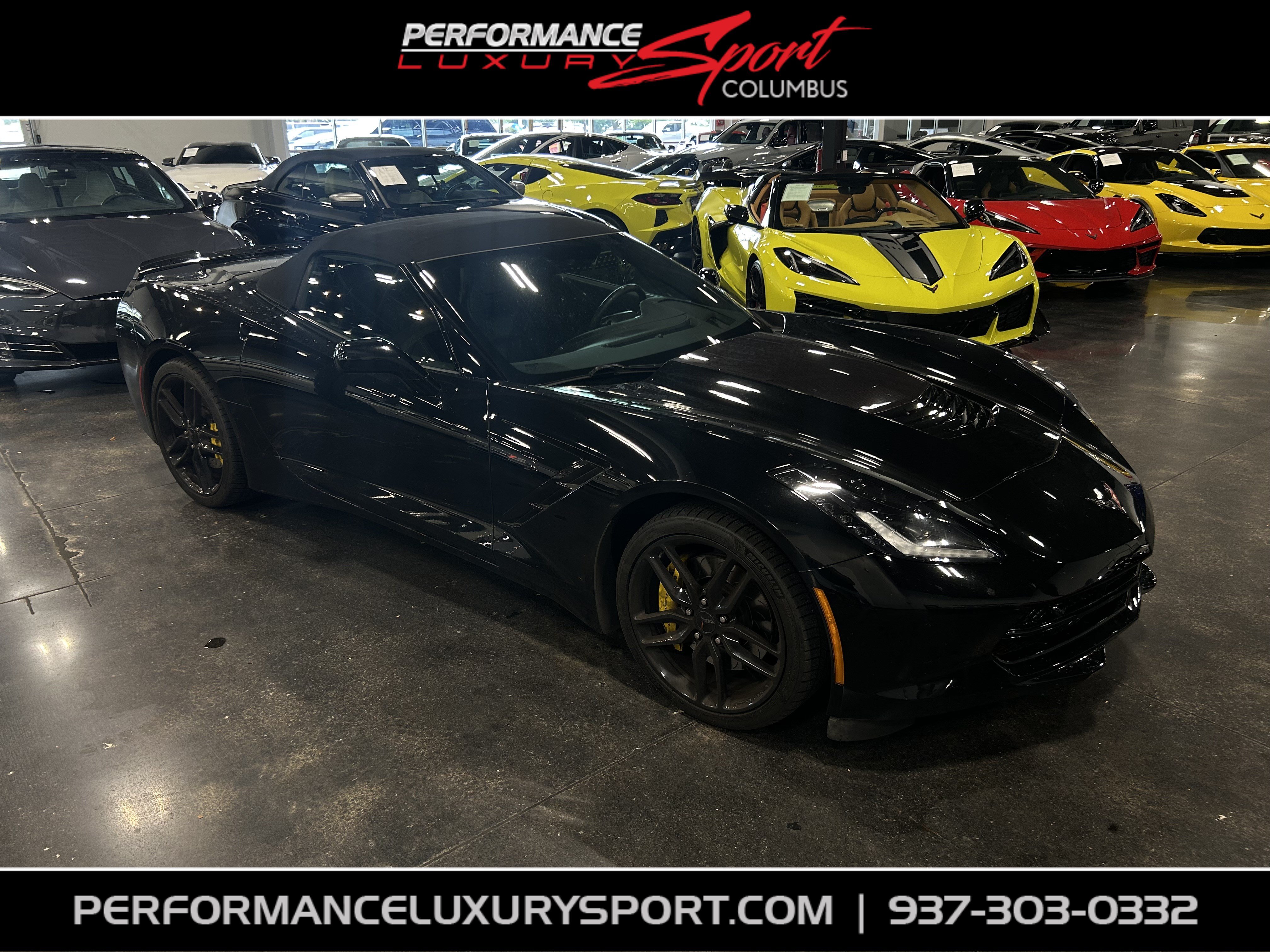 Used 2016 Chevrolet Corvette Stingray Convertible w/ 2LT Preferred Equipment Group RWD image 1