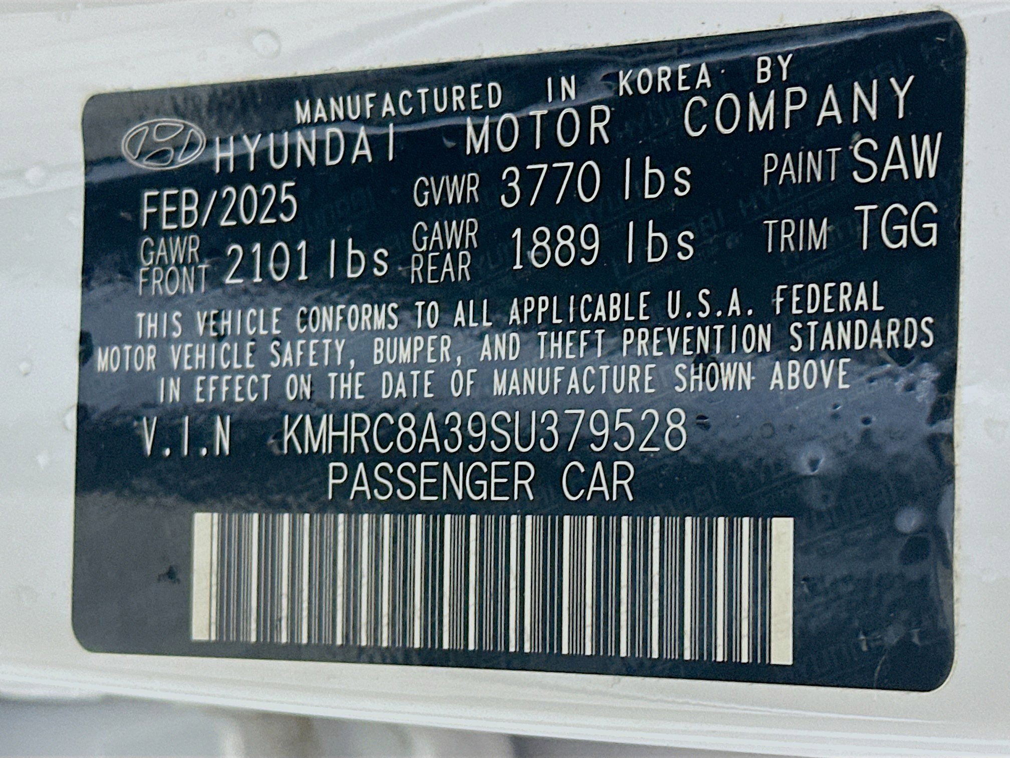 Used 2025 Hyundai Venue SEL FWD image 11