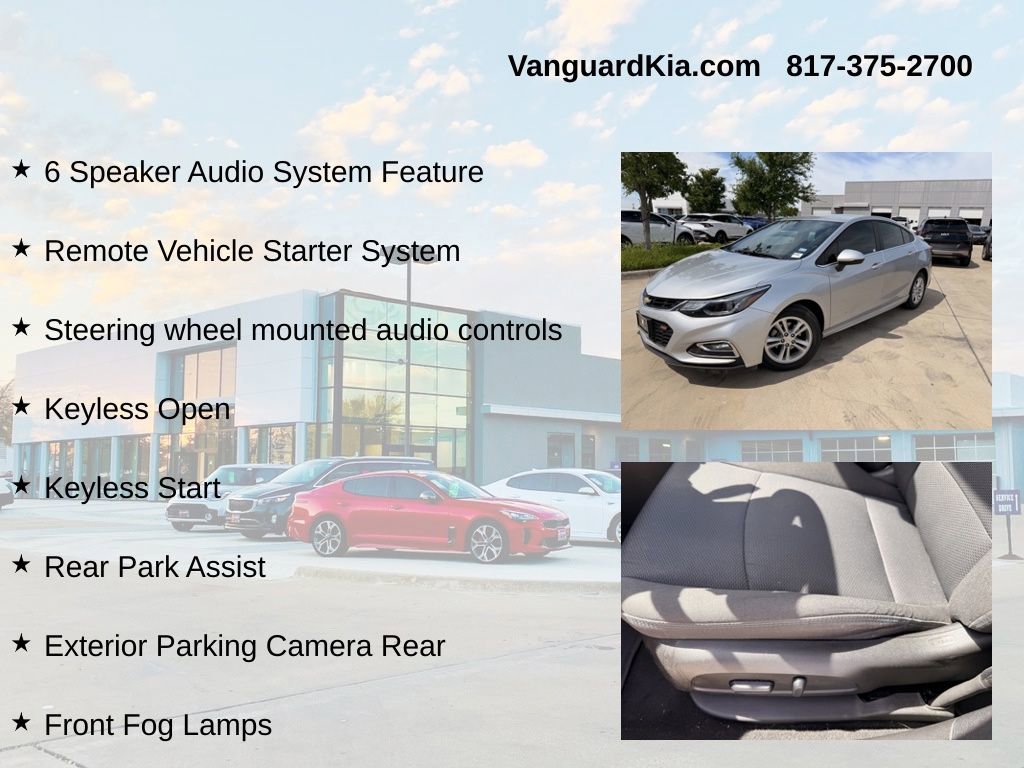 Used 2017 Chevrolet Cruze LT w/ Convenience Package image 12