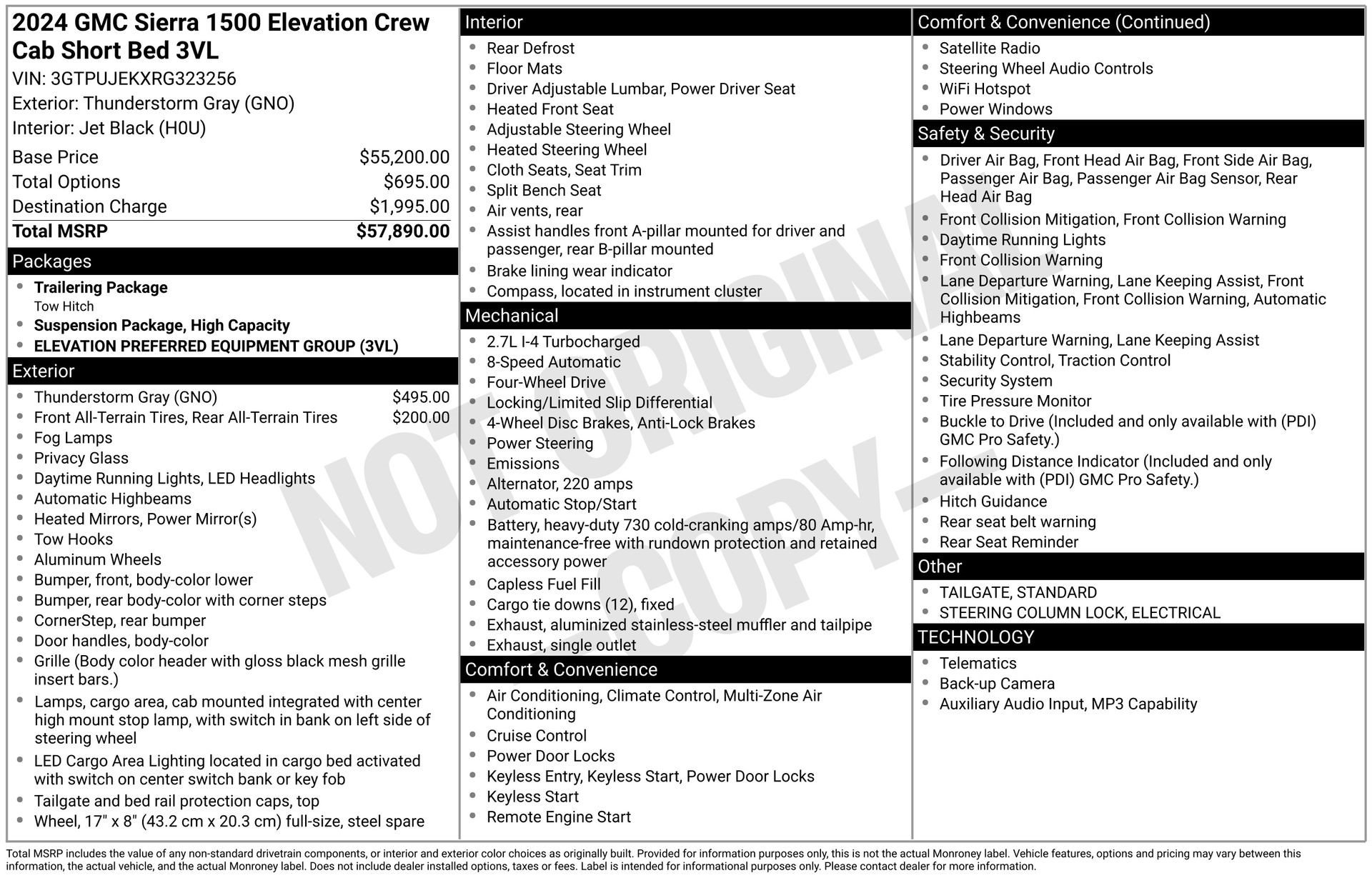 Certified 2024 GMC Sierra 1500 Elevation AWD/4WD image 4