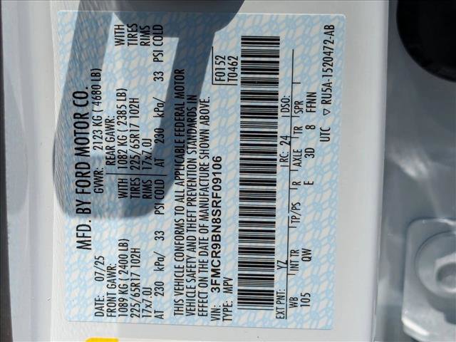 New 2025 Ford Bronco Sport Big Bend w/ Convenience Package image 17