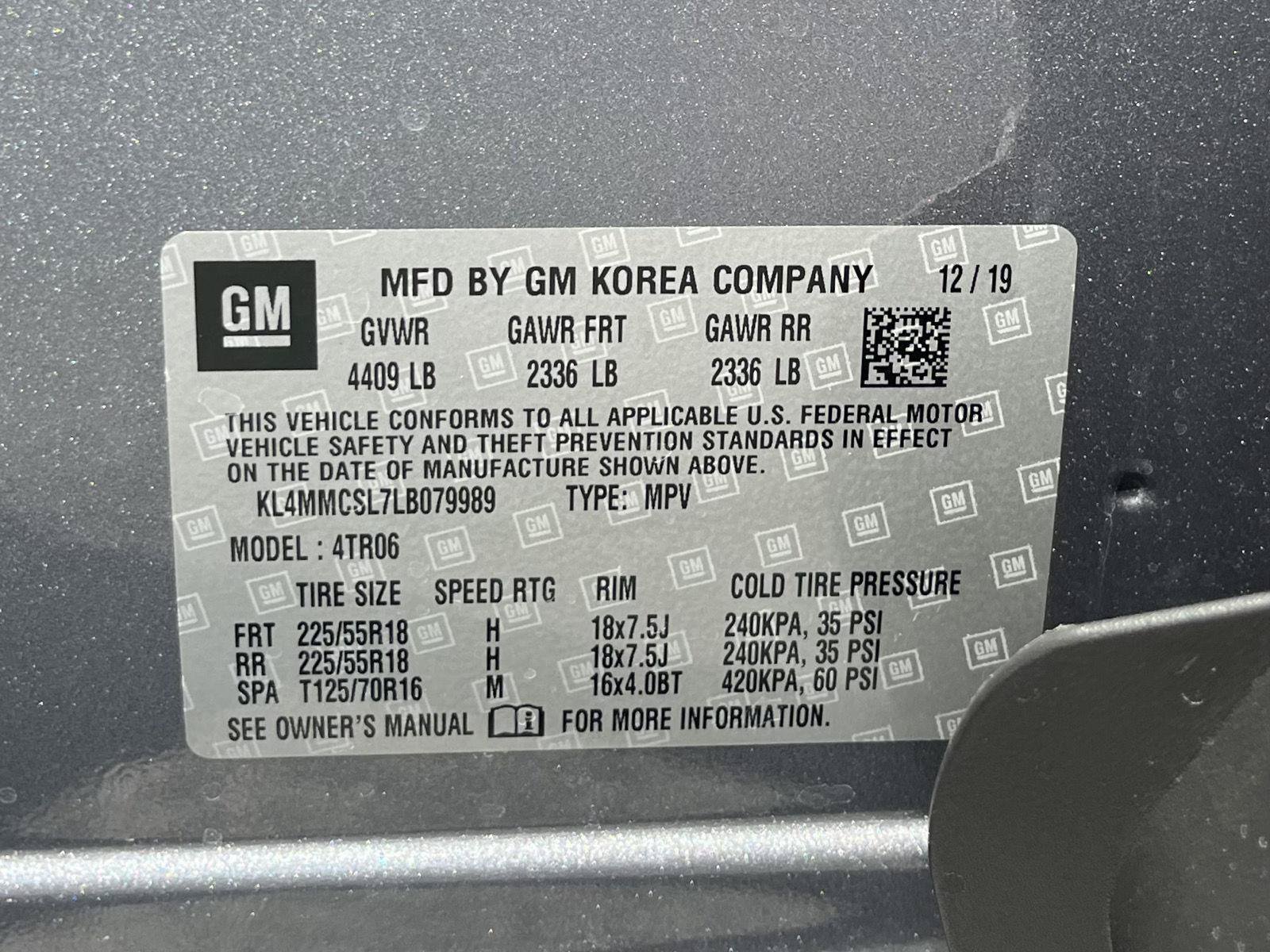 Used 2020 Buick Encore GX Preferred w/ Cold Weather Comfort Package AWD/4WD image 33