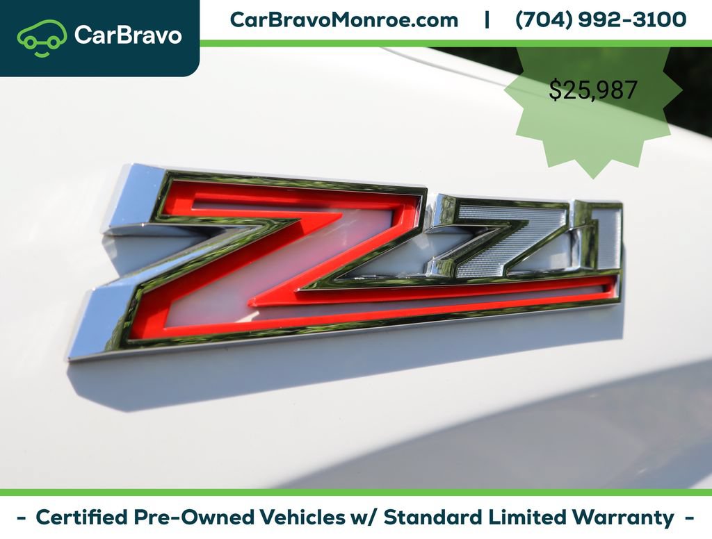 Certified 2019 Chevrolet Silverado 1500 Custom Trail Boss w/ Custom Convenience Package AWD/4WD image 46