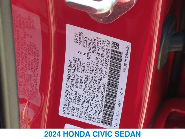 Certified 2024 Honda Civic Sport image 26