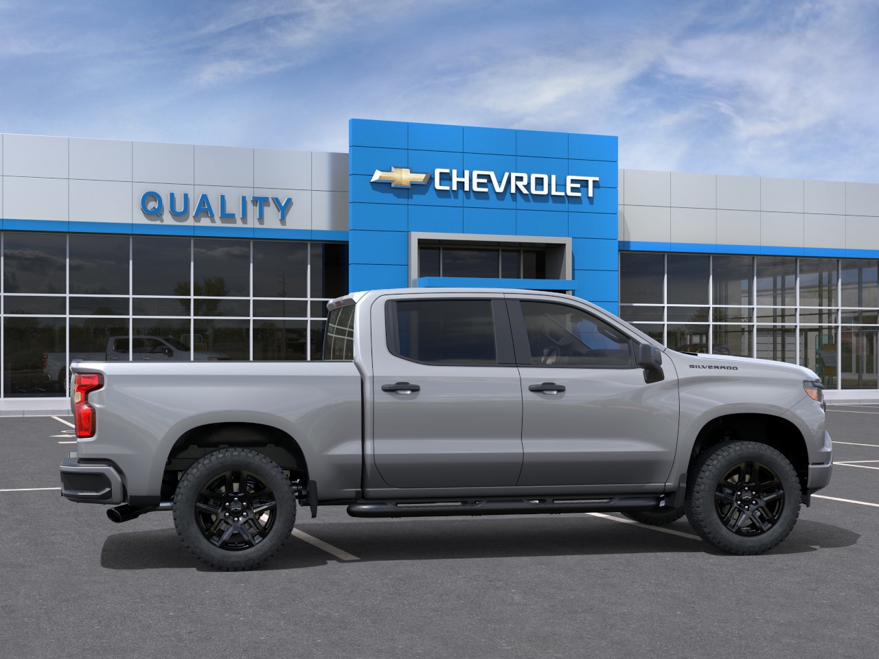 New 2026 Chevrolet Silverado 1500 Custom w/ Turbomax Blackout Package RWD image 29