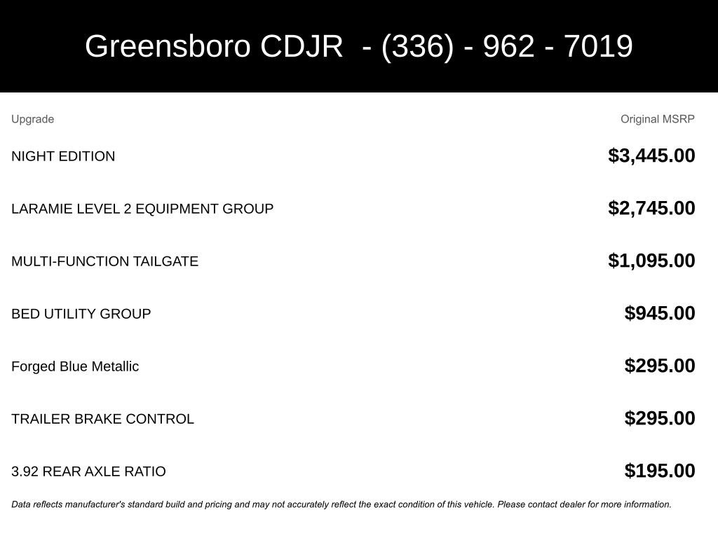 New 2026 RAM 1500 Laramie w/ Night Edition image 5