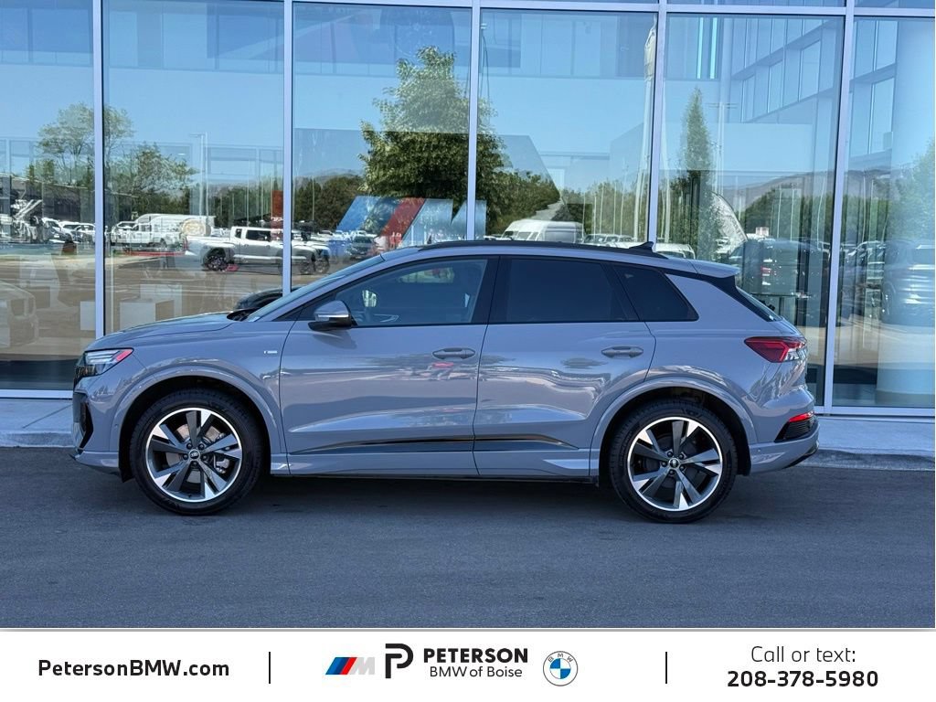 Used 2023 Audi Q4 e-tron Prestige w/ Black Optic Package AWD/4WD image 2