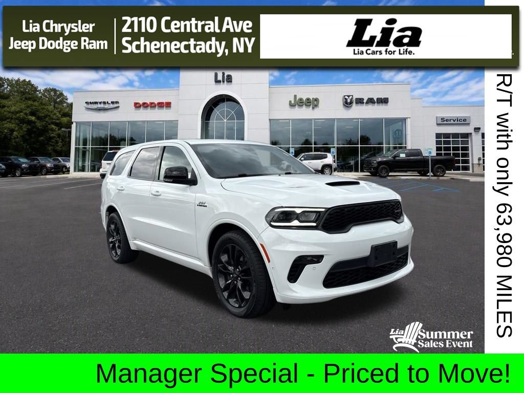 Certified 2021 Dodge Durango R/T w/ Blacktop Package AWD/4WD 360° Tour