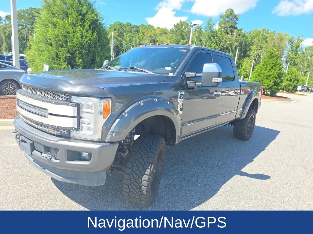 Used 2017 Ford F250 Platinum w/ Platinum Ultimate Package AWD/4WD image 3