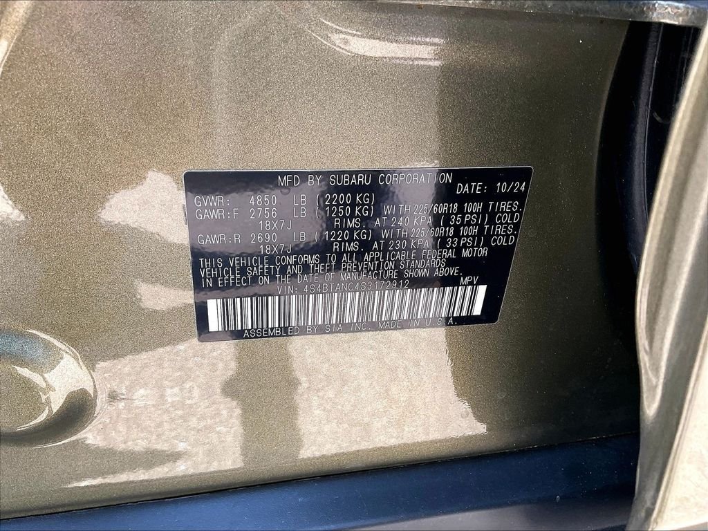 Used 2025 Subaru Outback Limited w/ Popular Package #2 AWD/4WD image 32