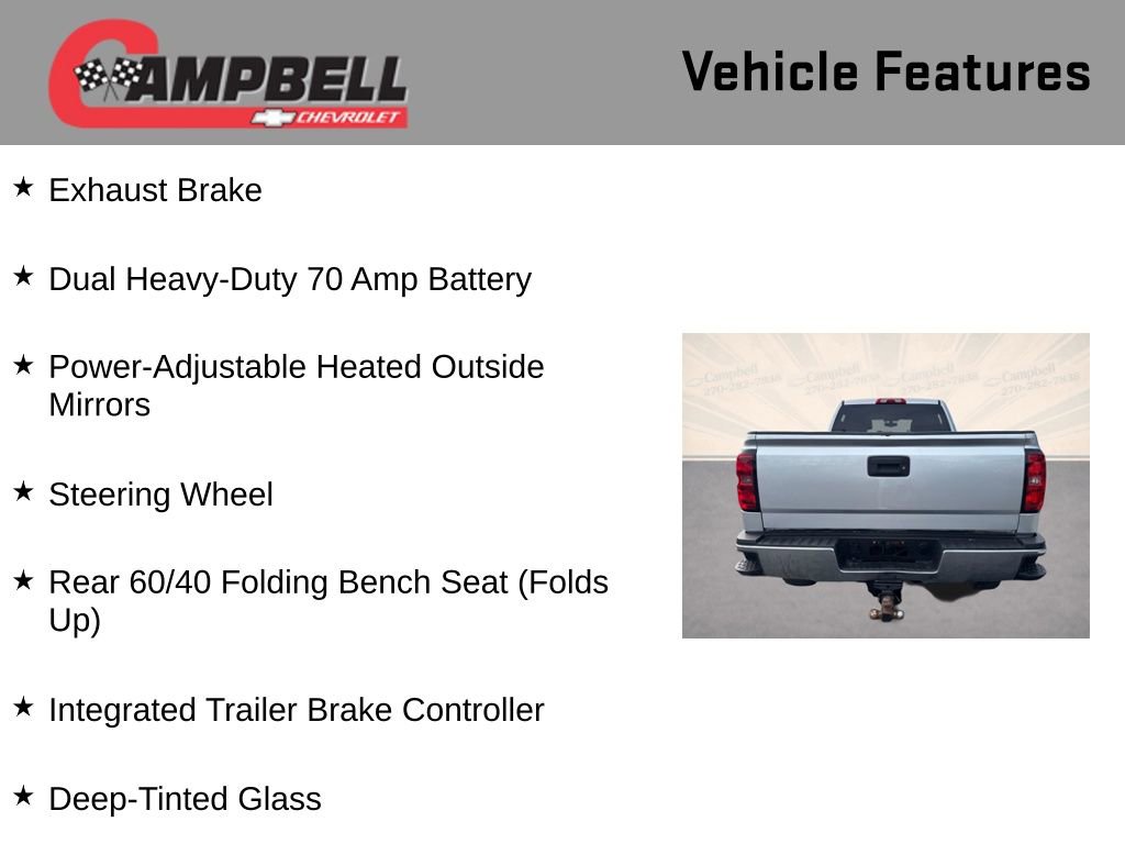 Used 2015 Chevrolet Silverado 2500 W/T w/ WT Convenience Package AWD/4WD image 16
