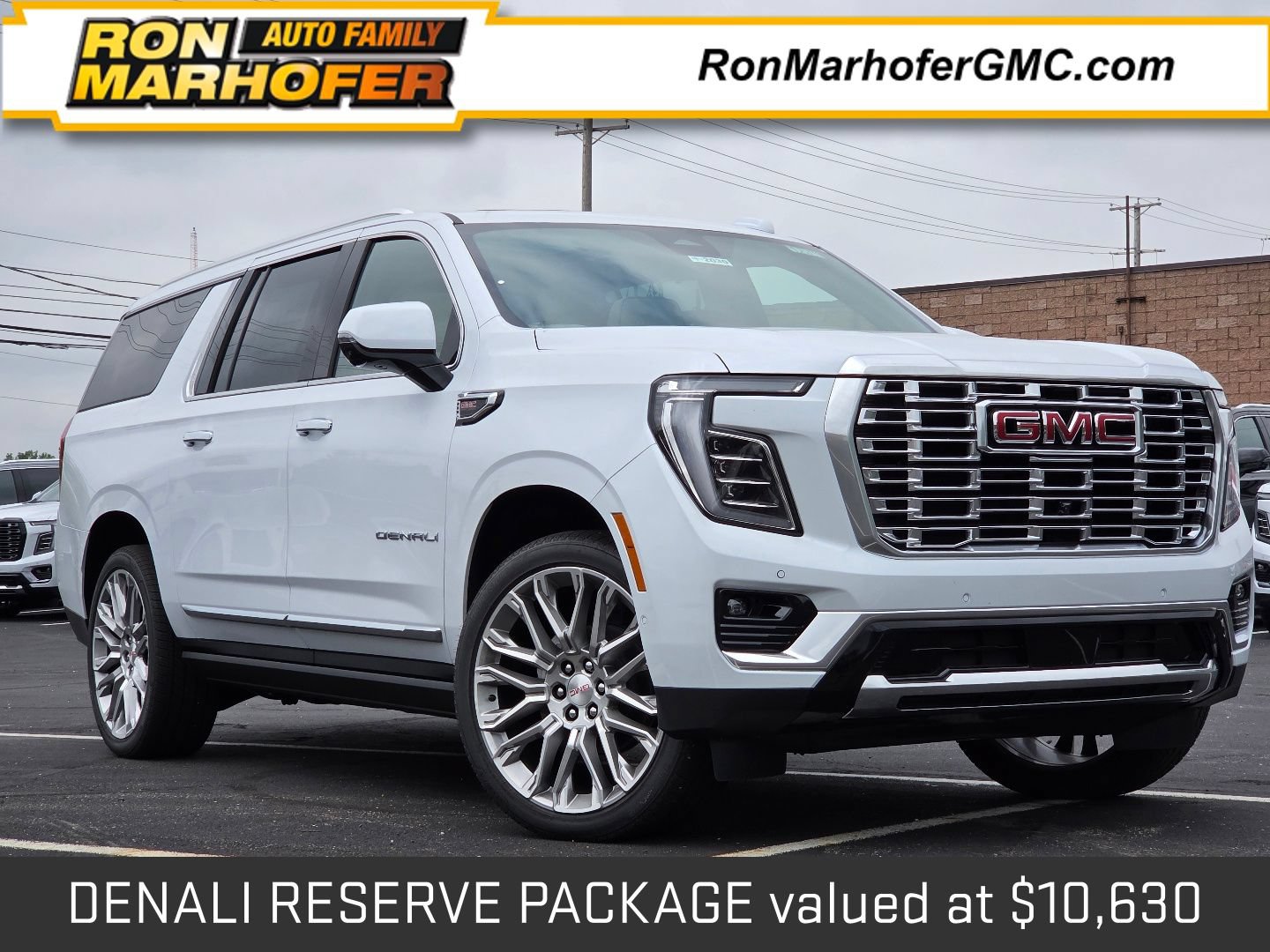 New 2026 GMC Yukon XL Denali w/ Denali Reserve Package