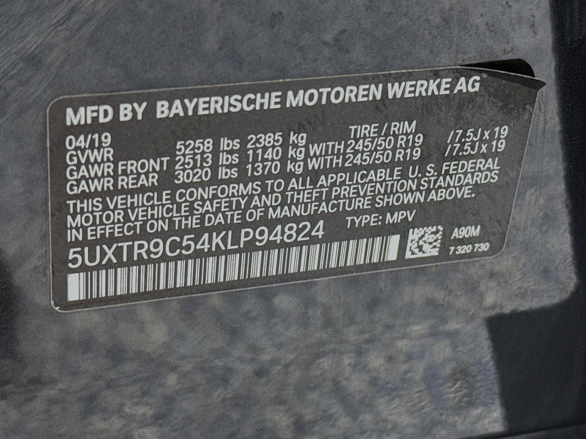Used 2019 BMW X3 xDrive30i w/ M Sport Package 2 AWD/4WD image 34