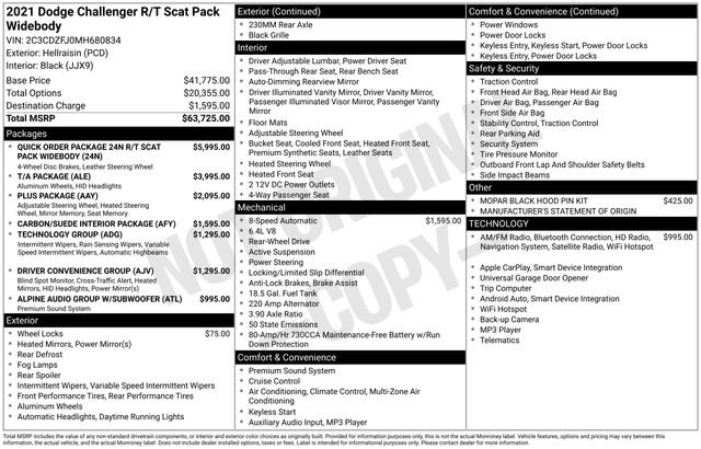 Used 2021 Dodge Challenger R/T Scat Pack image 28
