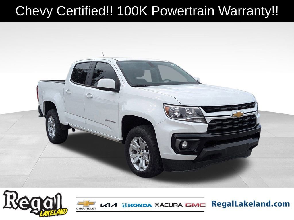 Certified 2022 Chevrolet Colorado LT w/ LT Convenience Package image 1
