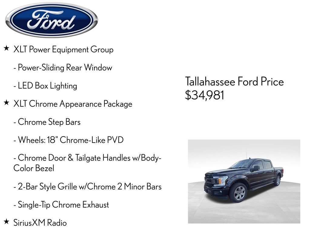 Used 2019 Ford F150 XLT w/ Equipment Group 302A Luxury image 8