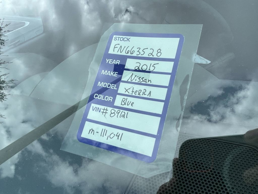 Used 2015 Nissan Xterra X w/ Nevada Tow Package image 5