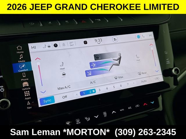 New 2026 Jeep Grand Cherokee Limited w/ Limited Altitude Package image 20