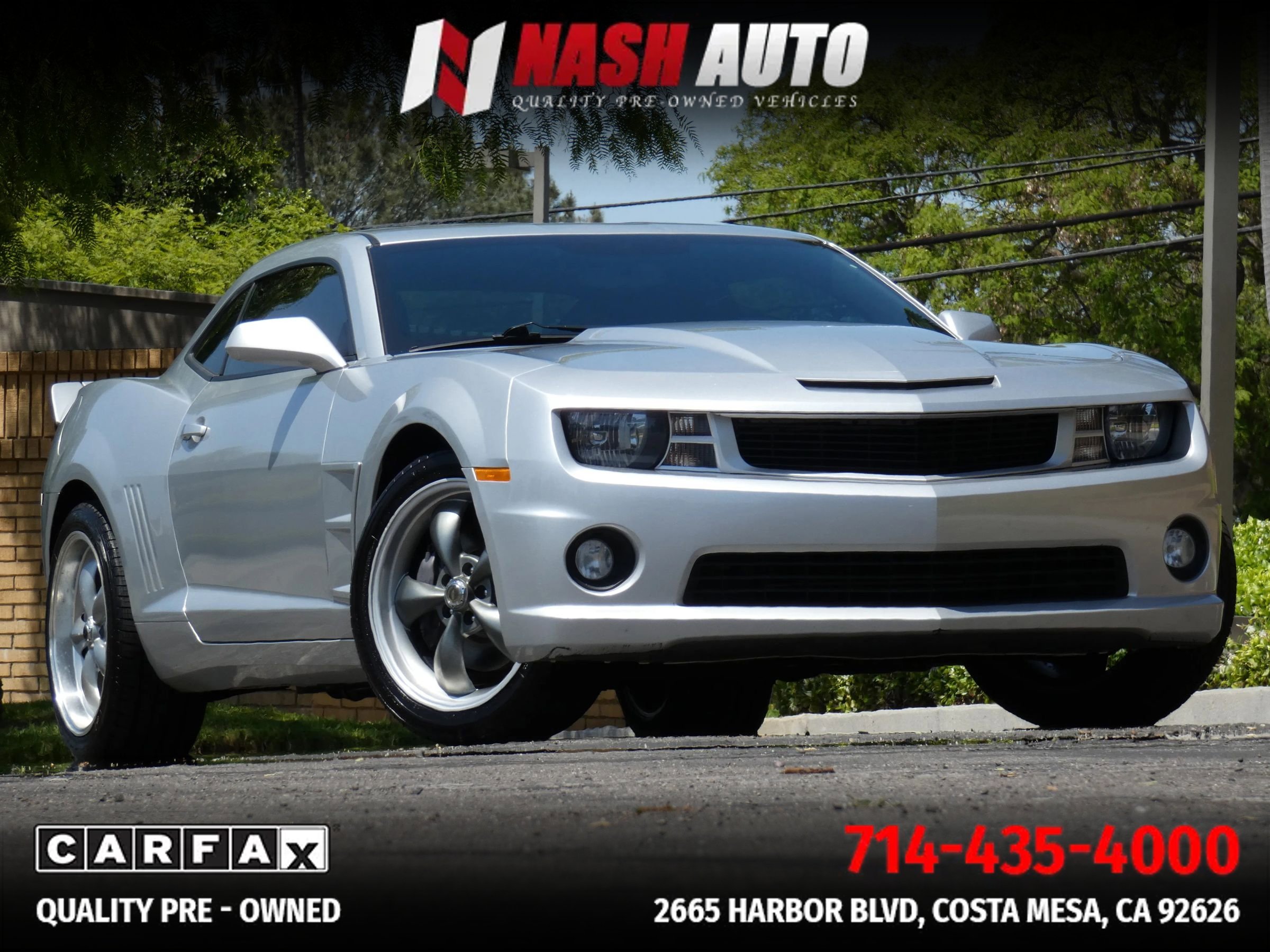 Used 2012 Chevrolet Camaro SS w/ Black Stripe Package image 1