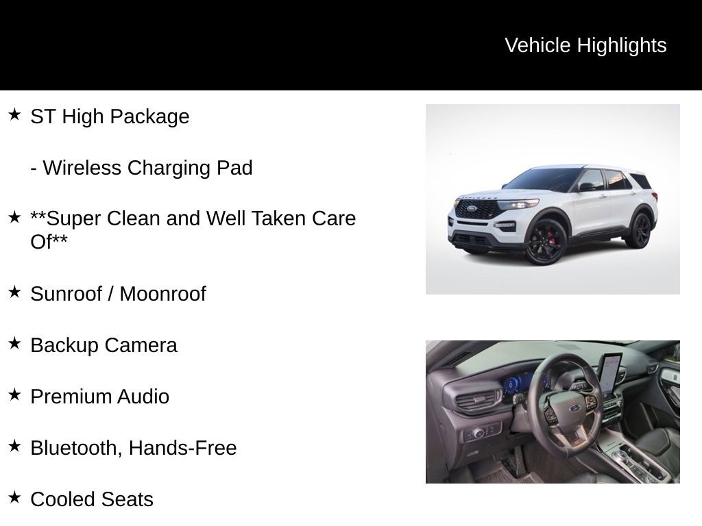 Used 2022 Ford Explorer ST w/ Equipment Group 401A image 26