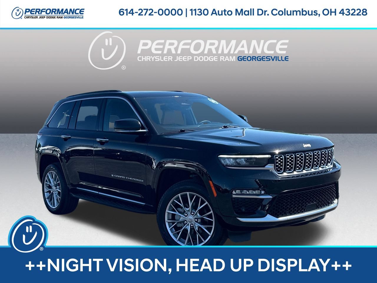 Used 2024 Jeep Grand Cherokee Summit w/ Adv Protech Group IV AWD/4WD image 1