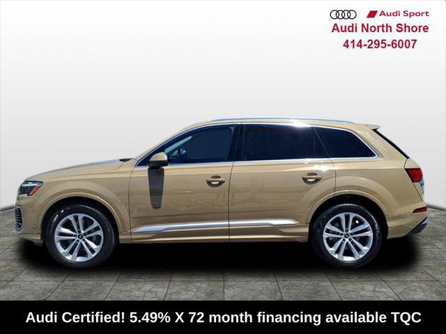 Certified 2025 Audi Q7 3.0T Premium Plus w/ Premium Plus Package AWD/4WD image 3