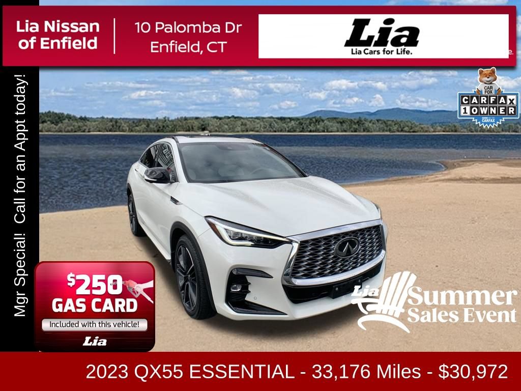 Used 2023 INFINITI QX55 Essential