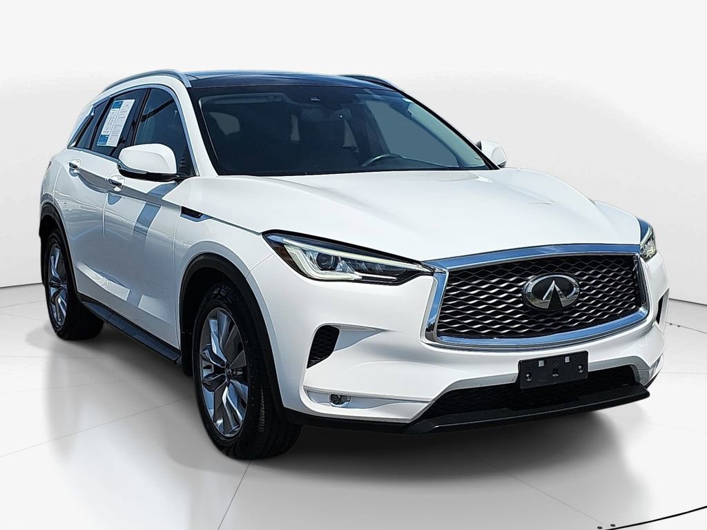 Used 2021 INFINITI QX50 Luxe AWD/4WD video 2