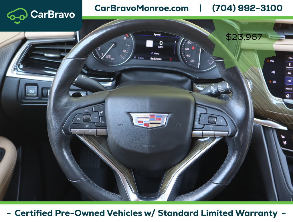 Certified 2020 Cadillac XT6 Premium Luxury w/ Platinum Package FWD image 21