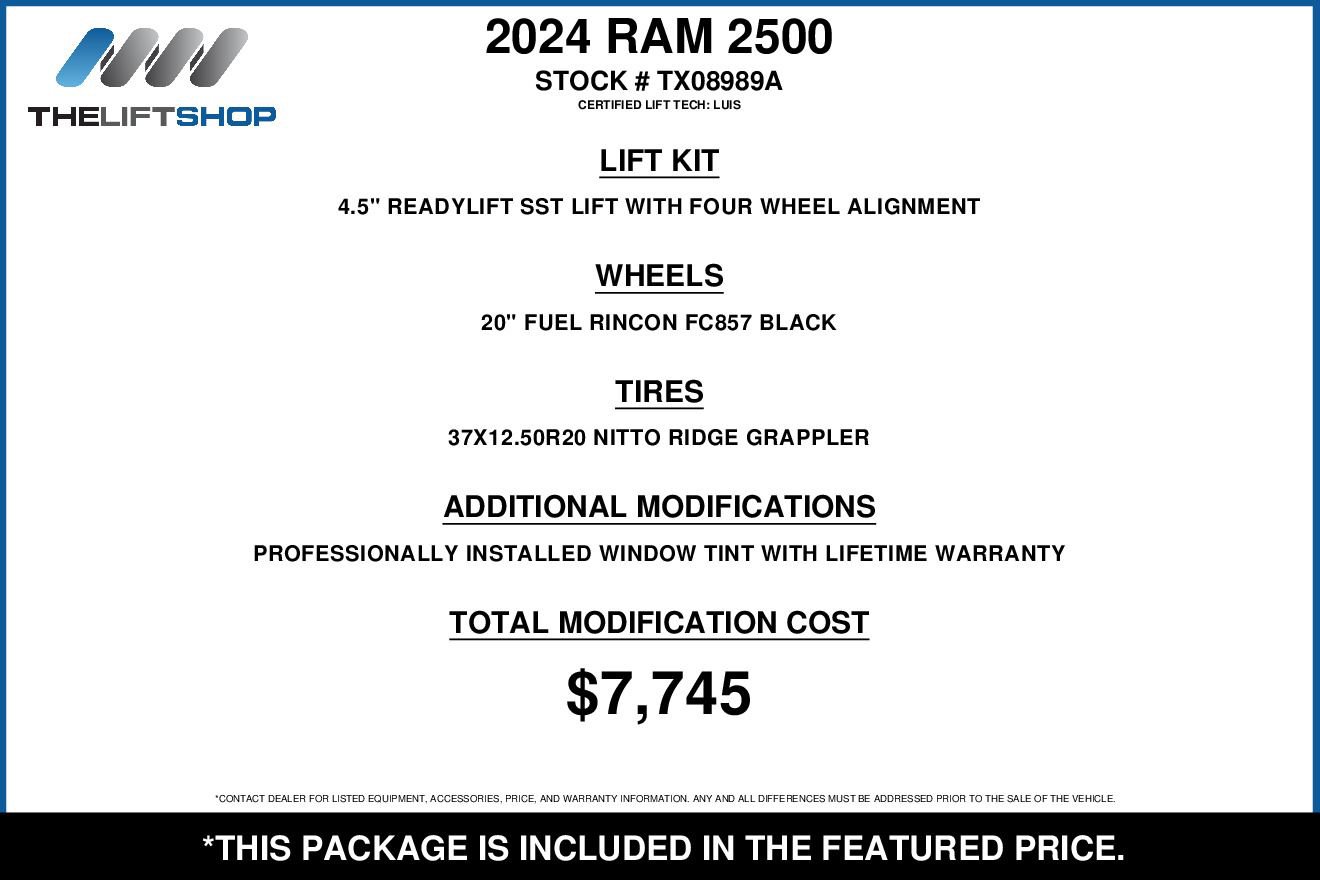 Used 2024 RAM 2500 Big Horn w/ Off Road Package AWD/4WD image 2
