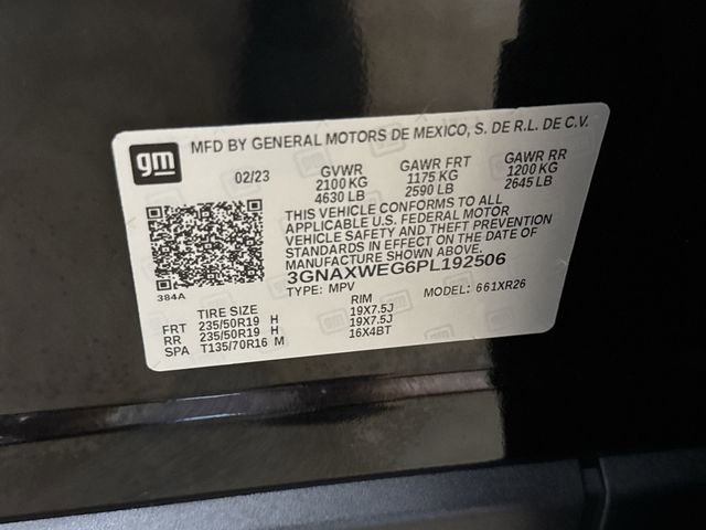 Certified 2023 Chevrolet Equinox RS AWD/4WD image 29