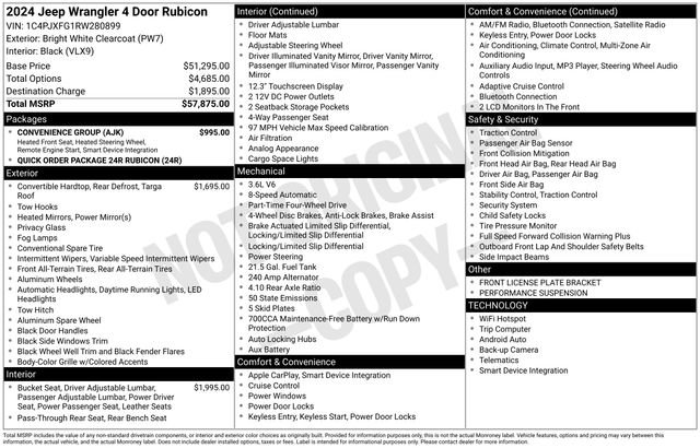 Used 2024 Jeep Wrangler Unlimited Rubicon w/ Convenience Group image 27