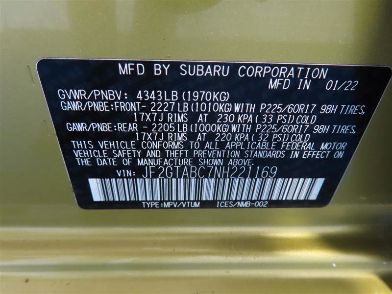 Used 2022 Subaru Crosstrek 2.0i image 35