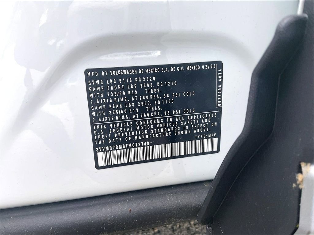 New 2026 Volkswagen Tiguan SE AWD/4WD image 18