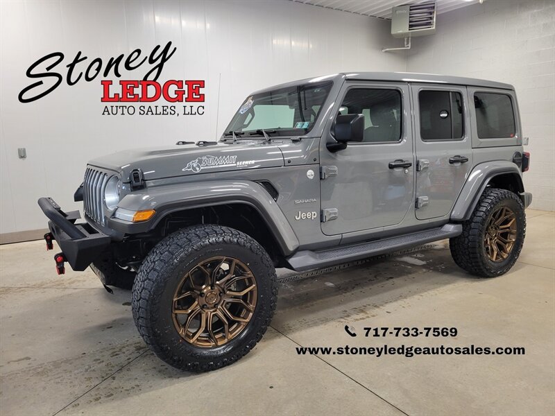 Used 2022 Jeep Wrangler Unlimited Sahara w/ LED Lighting Group