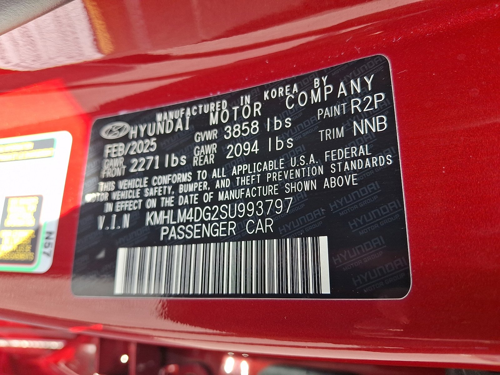 Certified 2025 Hyundai Elantra Sport FWD image 28