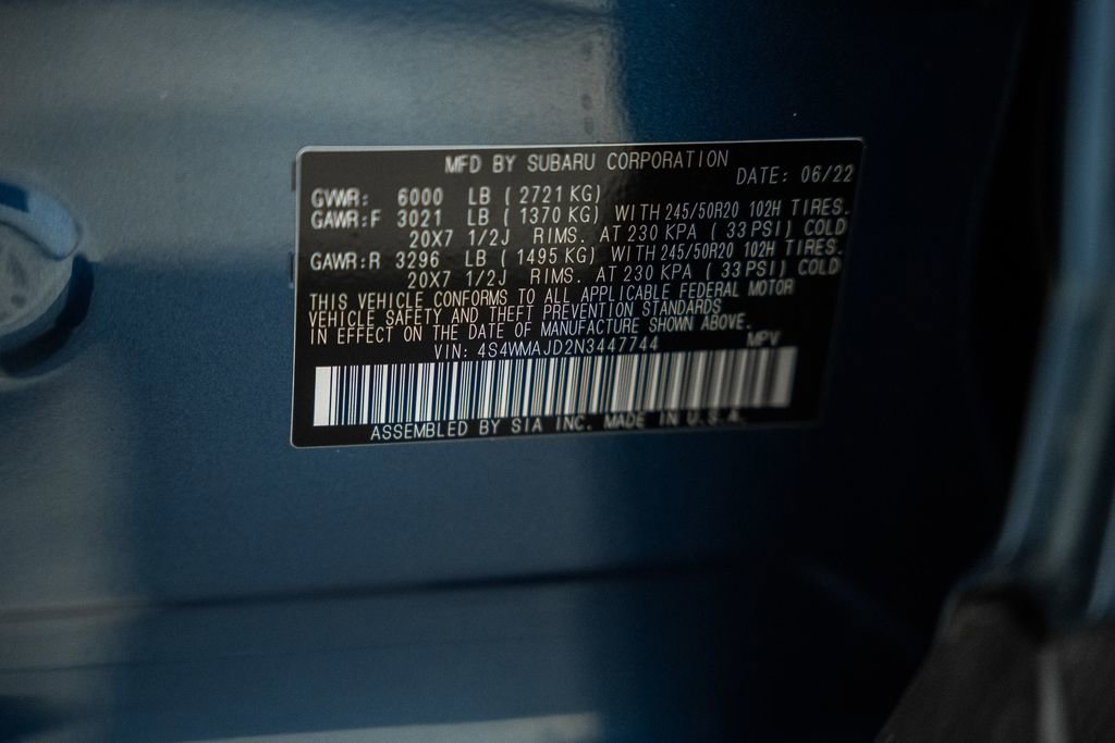 Used 2022 Subaru Ascent Onyx Edition image 43