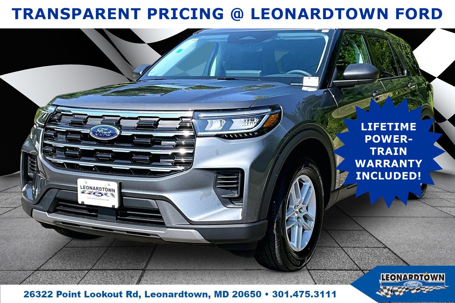 New 2026 Ford Explorer Active AWD/4WD image 1