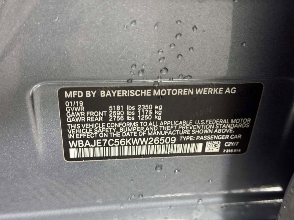 Used 2019 BMW 540i xDrive AWD/4WD image 16